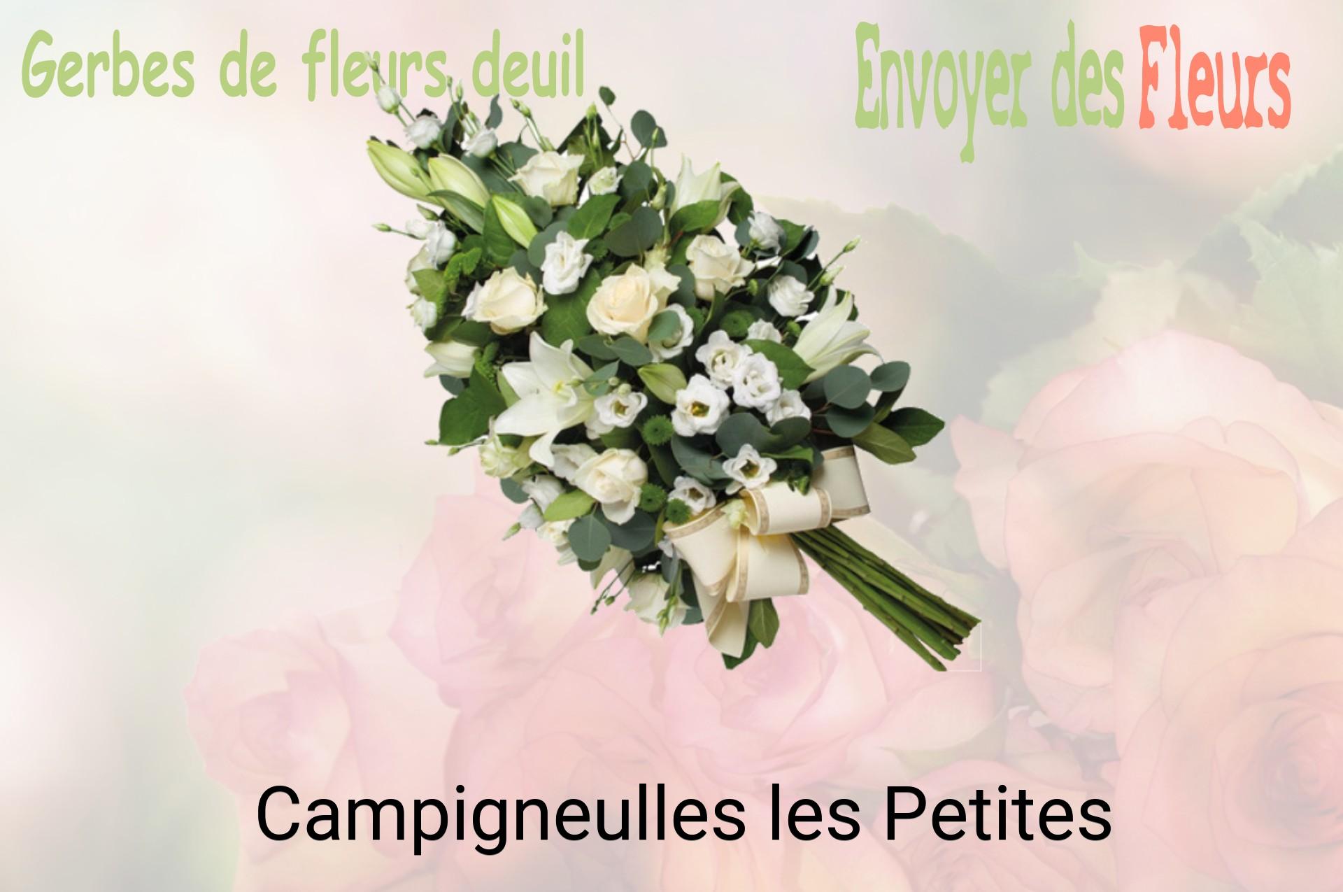 Gerbe de fleurs de deuil livrée à Campigneulles-les-Petites